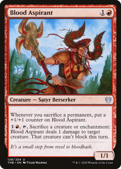 BLOOD ASPIRANT ~mtg NM-M Theros Beyond Death Unc x4 - Image 1