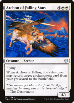 ARCHON OF FALLING STARS ~mtg NM-M Theros Beyond Death Unc x4 - Image 1