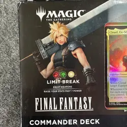MTG: Final Fantasy Commander Deck Counter Blitz Limit Break, Sealed Box is Worn - Image 3