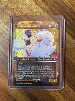 Mog, Moogle Warrior (Extended Art) Commander: Final Fantasy Foil R0476 - Image 1