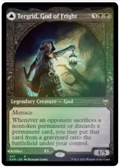 Tergrid, God of Fright (Showcase) Kaldheim -FOIL- NM/M - Image 1