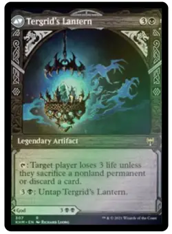 Tergrid, God of Fright (Showcase) Kaldheim -FOIL- NM/M - Image 2