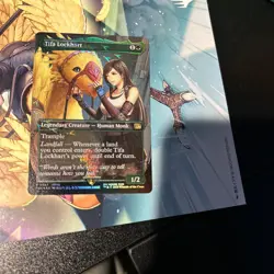 MTG Final Fantasy English Tifa Lockhart Borderless 0567 Foil - Image 1