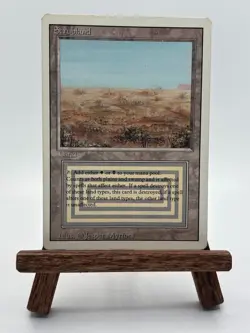 Scrubland Revised Edition Rare - MTG Magic The Gathering DM - Image 1