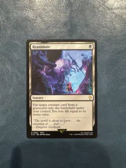 1x - Reanimate - Commander: Final Fantasy FIC - NM MTG - Image 1