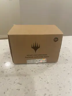 Magic The Gathering Secret Lair Raining Cats and Dogs Commander Deck New Sealed - Image 1