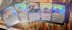 MTG From Cute To Brute Secret Lair Commander Deck Complete Dragon Shield Sleeves - Image 1