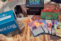 MTG From Cute To Brute Secret Lair Commander Deck Complete Dragon Shield Sleeves - Image 2