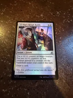 That's Rough Buddy Avatar: The Last Airbender: Eternal-Legal Foil - Image 1
