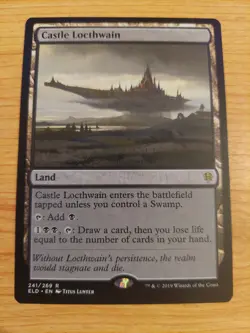 Castle Locthwain - 241/269 (Throne of Eldraine) - Near Mint NM - Rare - Image 1