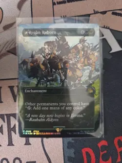 A Realm Reborn Borderless Chocobo Track FOIL MTG Final Fantasy - Image 1
