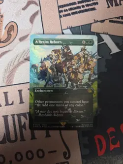 A Realm Reborn Borderless Chocobo Track FOIL MTG Final Fantasy - Image 3