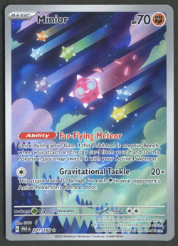 Pokemon TCG: Minior 201/182 Paradox Rift Illustration Rare - Image 1