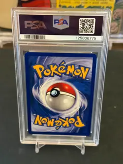 1999 POKEMON GAME Growlithe First Edition PSA 8 - NM/Mint! - Image 2