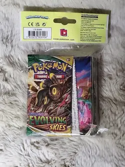 Pokemon (1) Evolving Skies Booster Pack & Mini Portfolio w/ Umbreon Art Pokemon - Image 2