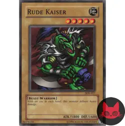 Yugioh Rude Kaiser SDK-027 Common NM - Image 1