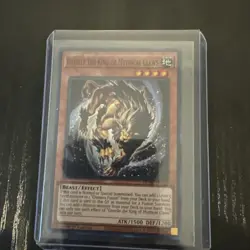 Yugioh Gazelle the King of Mythical Claws DUNE-EN003 Super Rare 1st Ed LP - Image 1