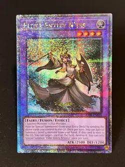 Yugioh! LP Elder Entity N'tss - RA01-EN026 - Quarter Century Secret Rare - 1st E - Image 1