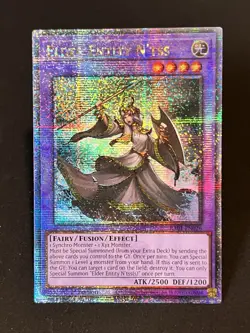 Yugioh! LP Elder Entity N'tss - RA01-EN026 - Quarter Century Secret Rare - 1st E - Image 2