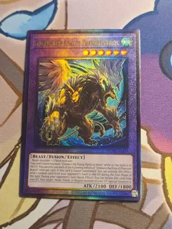 Yugioh Asian-English Chimera the King of Phantom Beasts DUNE-AE033 Ultimate Rare - Image 1