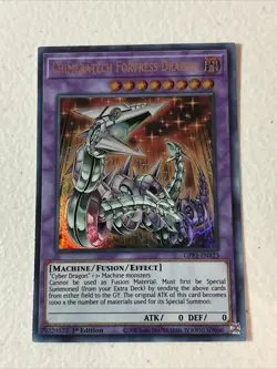 Yugioh Chimeratech Fortress Dragon GFP2-EN123 Ultra Rare 1st Ed NM/M Condition - Image 1