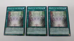 3x ORACLE OF THE HERALD 1ST EDITION NECH-EN066 COMMON YUGIOH NM / UNPLAYED - Image 1