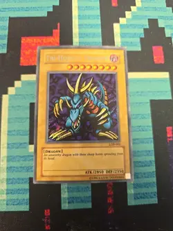 Tri-Horned Dragon LOB-000 The Legend of Blue Eyes White Dragon Unlimited - Image 1