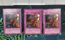 Trap Dustshoot PGD-049 1st/unlim Playset x3 | Yu-Gi-Oh Pharaonic Guardian MP - Image 1
