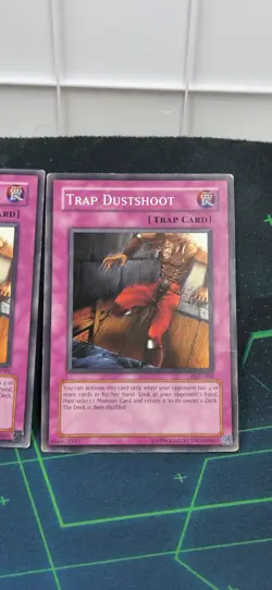 Trap Dustshoot PGD-049 1st/unlim Playset x3 | Yu-Gi-Oh Pharaonic Guardian MP - Image 4