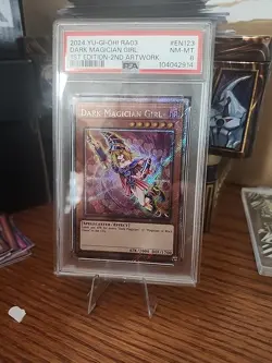 2024 YU-GI-OH RA03 DARK MAGICIAN GIRL 1ST EDITION-2ND ARTWORK #EN123 - Image 1