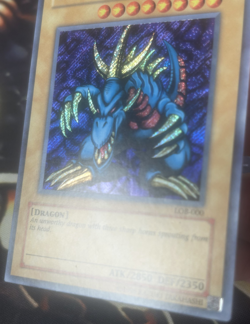 Yugioh: Tri-Horned Dragon - LOB-000 - Secret Rare - Unlimited - LP - Image 4