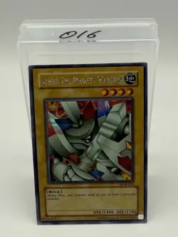 Yu-Gi-Oh Alpha the Magnet Warrior DOR-001 Prismatic Secret Rare Unlimited - Image 1