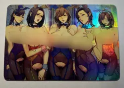 SEXY HEROINE WAIFU Oda Non Bunnysuit Girls ACG PREMIUM HOLOFOIL CARD NM - Image 1