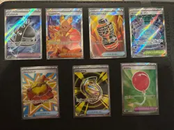 Pokemon TCG Mega Evolutions Full Art Trainer Lot 7 NM Playable Cards Japanese - Image 1