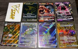 Pokemon TCG 8 Card Lot Charizard Tapu Lele Chi-Yu EX GX VSTAR Holo - Image 1
