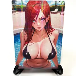 League of Legends Katarina Sexy Bikini Anime Waifu Girl Goddess Story Art Card - Image 2
