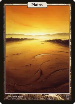 Plains Unhinged Magic The Gathering MTG Card - Image 1