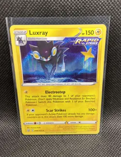 Luxray Holo 048 Battle Styles Rapid Strike Pokemon Card - Image 1