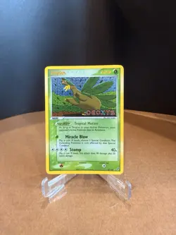 Pokemon TCG Tropius Reverse Holo Deoxys Card 27/107 2005 Near mint - Image 1
