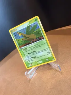 Pokemon TCG Tropius Reverse Holo Deoxys Card 27/107 2005 Near mint - Image 3