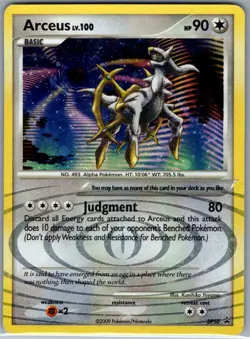 Arceus DP50 Holo Diamond and Pearl Promos - Pokemon Card - LP - Image 1