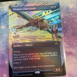Thopter Fabricator (FOIL) x1 - MTG Aetherdrift DFT #304 - Image 1