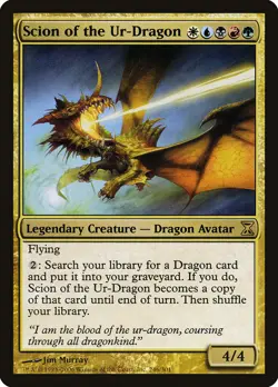 Scion of the Ur-Dragon - NM - R - MTG - Image 1