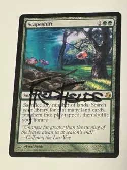Scapeshift Morningtide Regular - NM/LP - Signed One Copy English - Image 1