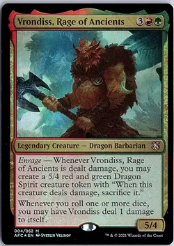 Vrondiss, Rage of Ancients M Commander: Adventures in the Forgotten Realms 4 LP - Image 1