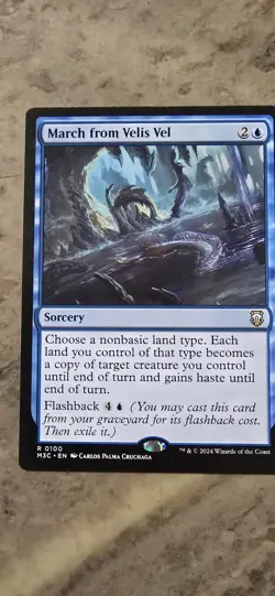 March from Velis Vel Commander: Modern Horizons 3 Regular Sorcery Rare MTG - Image 1