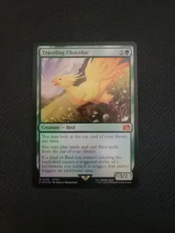 Traveling Chocobo Foil 210 FIN Final Fantasy MTG NM See Video - Image 1