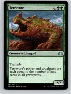 Magic the Gathering Terravore Dominaria Remastered MTG Free Shipping! - Image 1