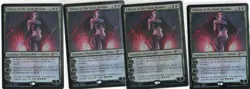 MTG LILIANA OF THE DARK REALMS PROMO FOIL X4 - Image 1