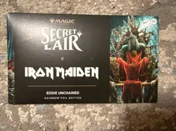 MTG Secret Lair - Iron Maiden Eddie Unchained - Foil Edition - IN HAND FAST SHIP - Image 1